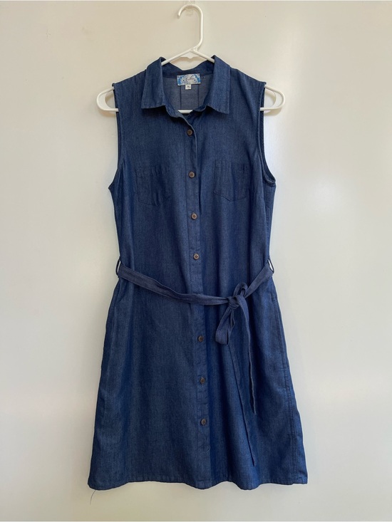 J. Jill Dresses & Skirts - J. Jill Dark Indigo Button-Up Shirt dress